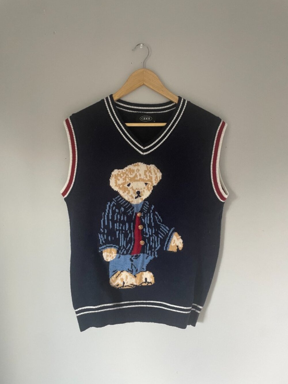 Cider Wool Bear Vest